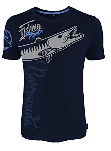HOTSPOT DESIGN T-Shirt Fishing Mania Barracuda Gr. M von HOTSPOT DESIGN
