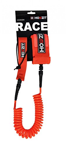 HOWZIT - SUP Coil Leash große Auswahl an Farben - Stand Up Paddling -, Farbe:Orange von HOWZIT