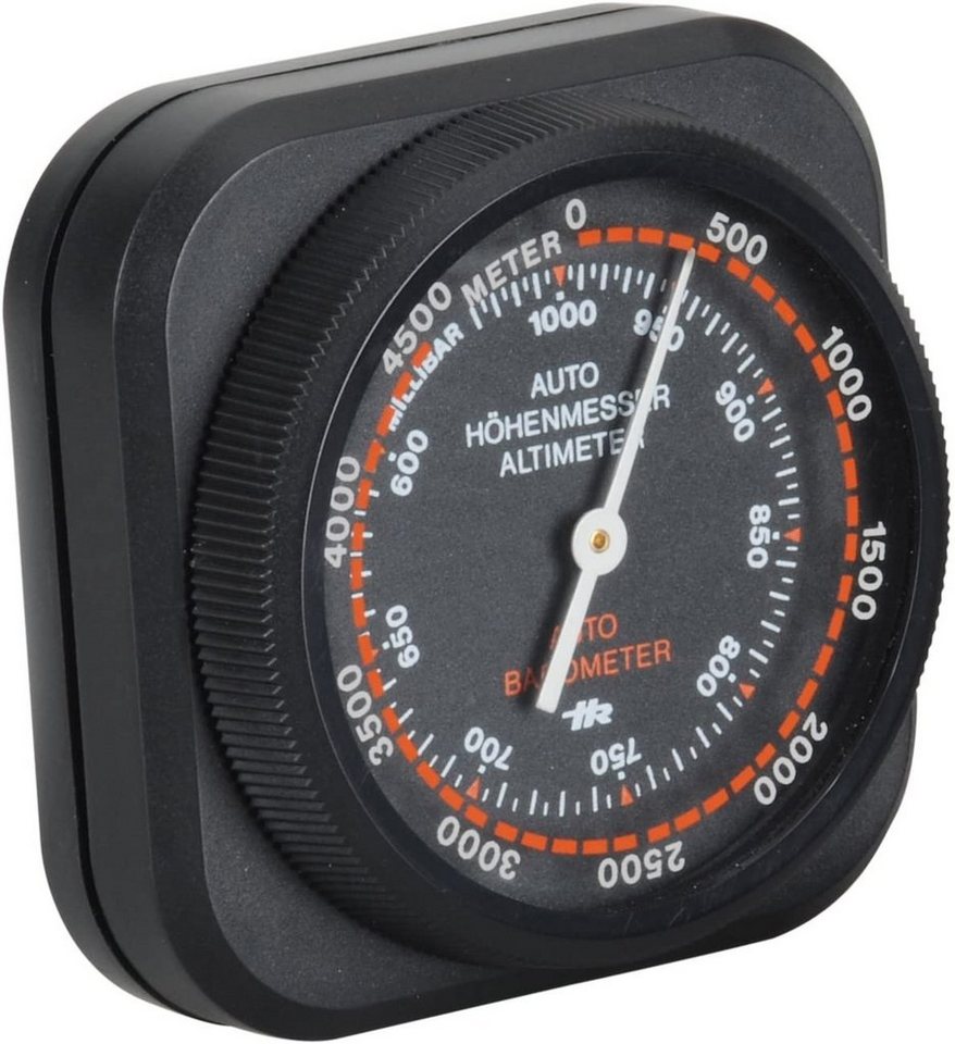 HR-IMOTION Höhenmesser Altimeter Barometer mobil mit Halter 103 105 01 Wetterstation von HR-IMOTION