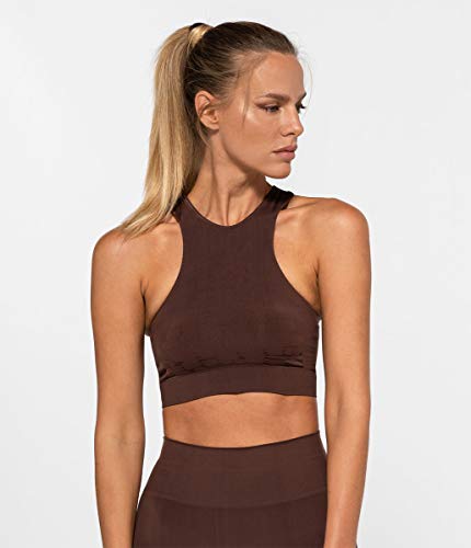 HEART AND SOUL Damen India Flakes Top, Choco, XS/S von HEART AND SOUL