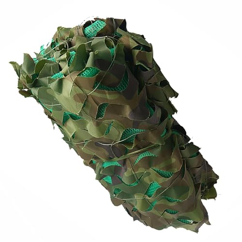HSPLXYT Camouflage Netting Army Camo Net Camo Tarp Camo Tent Camp Netting for Hunting Military Theme Shooting Decoration Sunshade Camping and Building Shelters (Size : 9x10m/29.5x32.8ft) von HSPLXYT