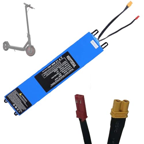 HSSYTZOUL 36V Elektro-Roller Batterie 6AH/7.8AH Lithium-Ionen-Akkus Eingebaute Schutzplatte Geeignet Für M365 Roller Lithium-Batterie,36v,6AH von HSSYTZOUL