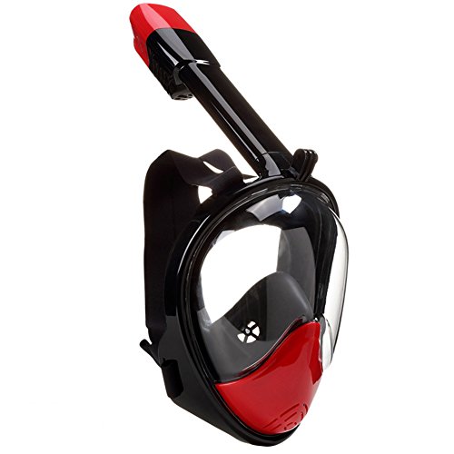 Tauschmask und Schnorchelmaske (Rot, L) von HTDirect