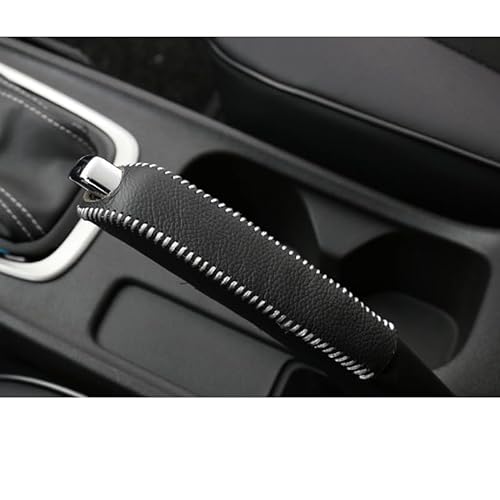 Auto Handbremse Abdeckung, für Opel Vauxhall Corsa 5-Door F E D C B A 2020-2024 Rutschfeste Handbremsschutz Handbremsgriff SchutzhüLle Dekoration Abdeckung ZubehöR,A von HTGRBEFDG