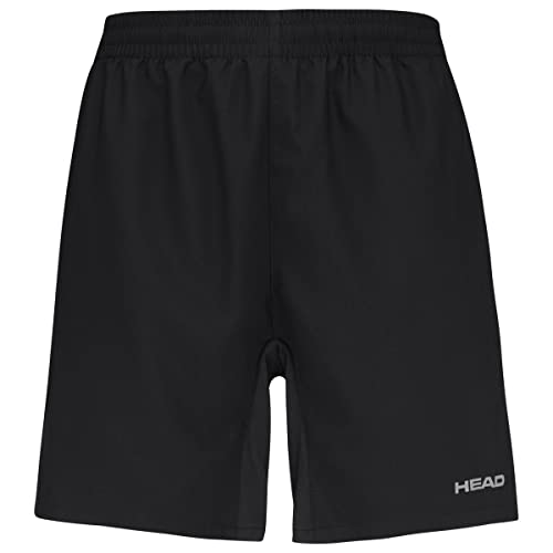 HEAD Jungen Club Bermudas B Shorts, Schwarz, 140 EU von HEAD