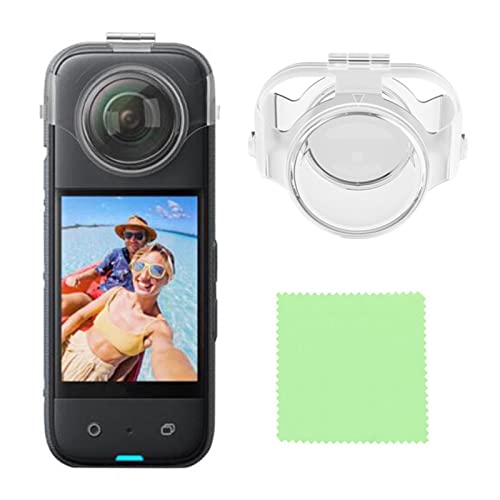 HUAYUWA Action-Kamera-Objektivschutz, transparent, kompatibel mit Insta360 X3 von HUAYUWA