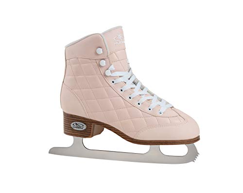 HUDORA Damen & Mädchen, rosa/weiß, Schlittschuhe Eislaufschuhe Julia, Gr. 34-Ice Skates von HUDORA