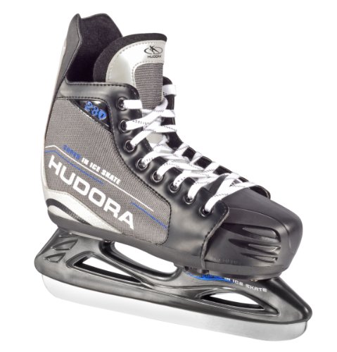 HUDORA Eishockey-Schuhe verstellbar, Gr. 28 - 31 - Schlittschuhe Eishockey - 44620 von HUDORA