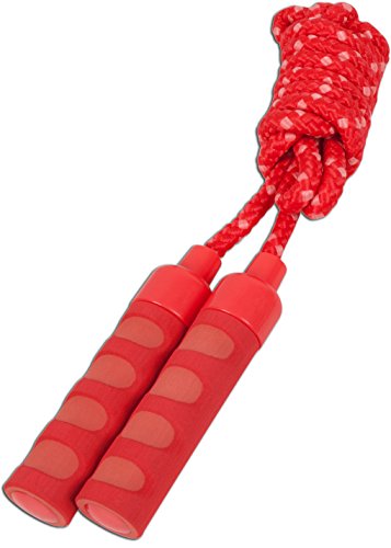 HUDORA Springseil mit Softgriffen (200 cm Rot) von HUDORA