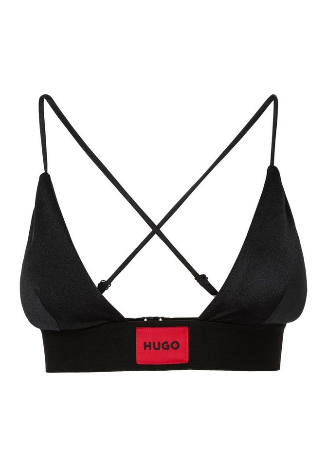 HUGO Triangel-Bikini-Top HANA TRIANGLE, mit gekreuztem Rücken von HUGO