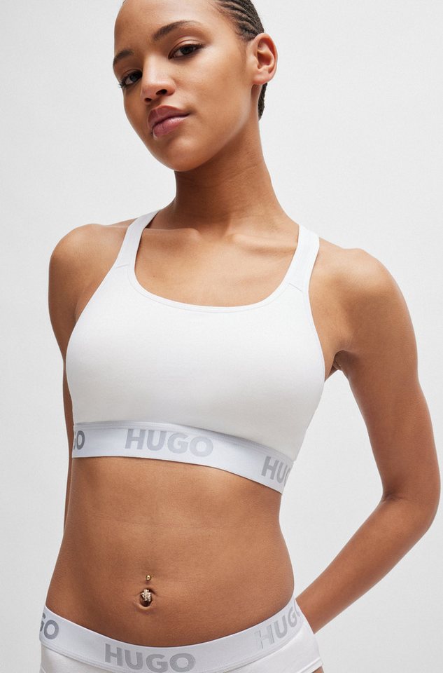 HUGO Bralette-BH BRALETTE PADDED SPOR mit elastischem Bund von HUGO