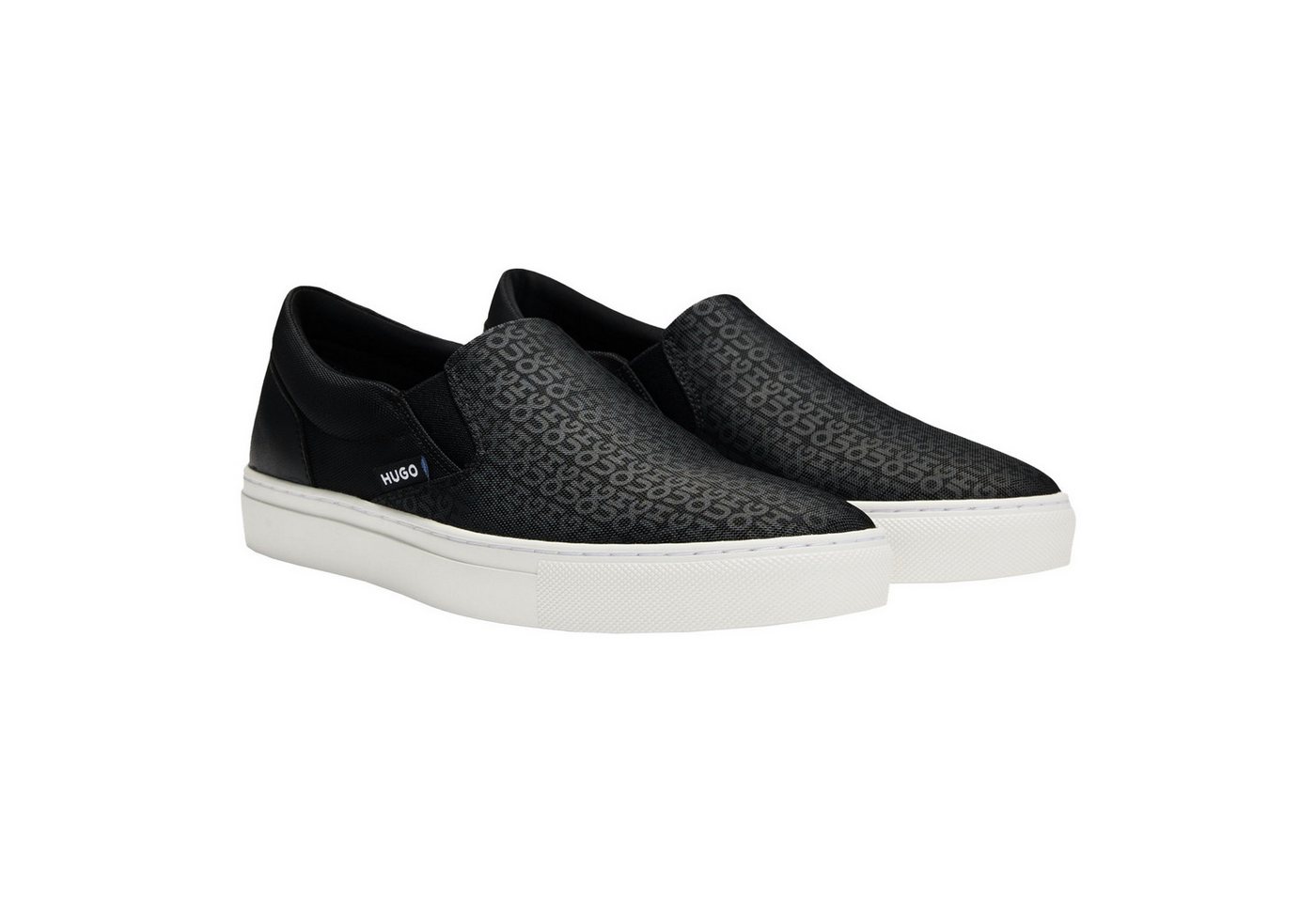 HUGO Morrie Slon rnmono Sneaker mit Marken-Patch von HUGO