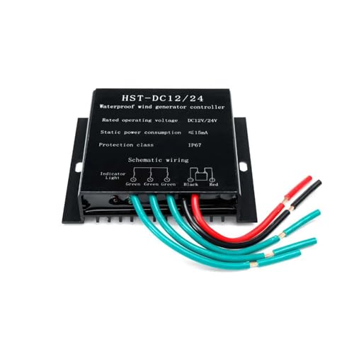 HUIZHITENGDA 12v,1200W-4800W Wind Solar Hybrid System MPPT Laderegler 12V 24V Auto 48V Wasserdichter Windladeregler für Windturbinensystem von HUIZHITENGDA