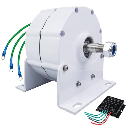 HUIZHITENGDA 220v,12000W Niedrigwindgeschwindigkeit Start Horizontalwindkraftgenerator, 24V 48V 96V Windrad mit Hybridcontroller für Windkraftanlage Wasserkraftanlage HUIZHITENGDA 220v,12000W Niedrigwindgeschwindigkeit Start Horizontalwindkraftgenerator, 24V 48V 96V Windrad mit Hybridcontroller für Windkraftanlage Wasserkraftanlage von HUIZHITENGDA