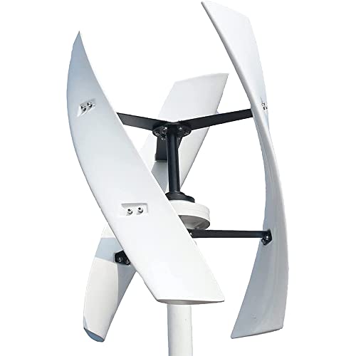HUIZHITENGDA 48v,12V 24V Vertikale Windturbine mit 3 Phasen-Generator für Off-Grid Haushalt und Bauernhof, 3 Blätter mit Ladegerät 9000W 220V Vertikale Windturbine für Garten im Freien von HUIZHITENGDA