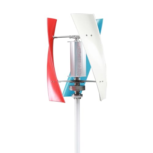 HUIZHITENGDA Windkraftanlage-Generator, 12V 24V 48V 1000W tragbare vertikale Wind-Energie-Turbine-Generator-Kit W/Controller für Outdoor-Hof-Gebrauch und Wind-Turbine-Systeme,48v HUIZHITENGDA Windkraftanlage-Generator, 12V 24V 48V 1000W tragbare vertikale Wind-Energie-Turbine-Generator-Kit W/Controller für Outdoor-Hof-Gebrauch und Wind-Turbine-Systeme,48v von HUIZHITENGDA