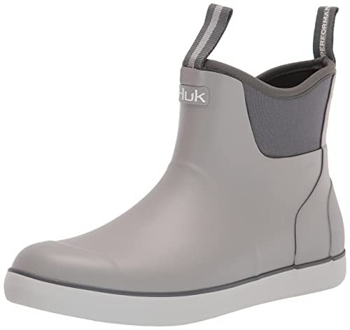 HUK Herren Rogue Wave Schuh | Hochleistungs-Angel-und Deckstiefel Regenstiefel, Grau, 7 von HUK