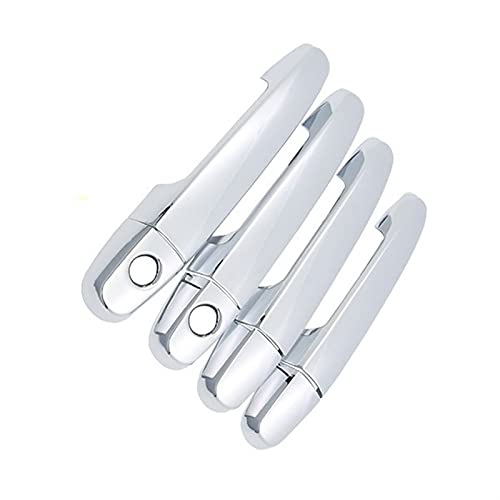 Chromgriffe Abdeckung Trim Set Für Toyota Für Vios Für Yaris XP40 XP90 XP150 2002~2017 Zubehör Aufkleber Auto Styling von HXINOA