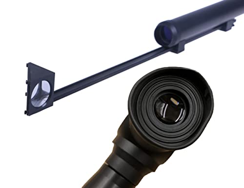 HYHMJ Tactical Periscope Adjustable - Neues taktisches Optikteleskop mit 5x20-Vergrößerung - mit 360-Grad-Drehung,Schwarz,43~70CM/16.8~28INH von HYHMJ