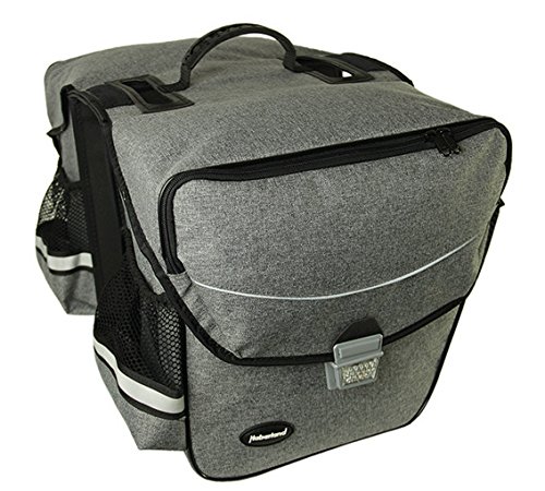 Haberland Touring 7000 Doppeltasche, Grey Deluxe, 32 x 31 x 16 cm von Haberland