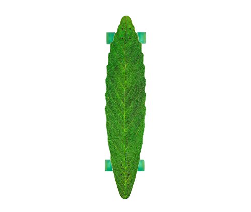 Habitat Unisex-Erwachsene Leafline Green Longboard, Skateboard, Grün, One Size von Habitat