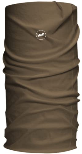 H.A.D. Unisex H.a.d.® Solid Colors Mode Schal, Army Brown, Einheitsgröße EU von Had