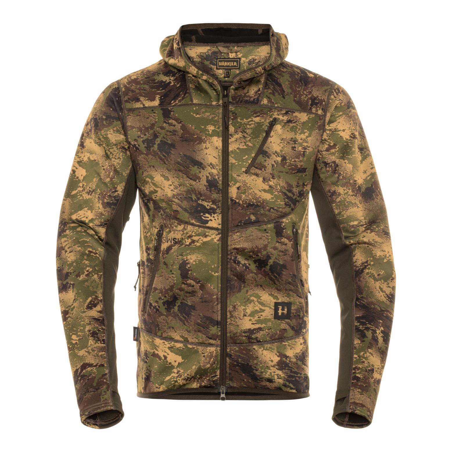 Härkila Fleece Hoodie Deer Stalker Camo AXIS MSP®Forest Green    XXL von Härkila