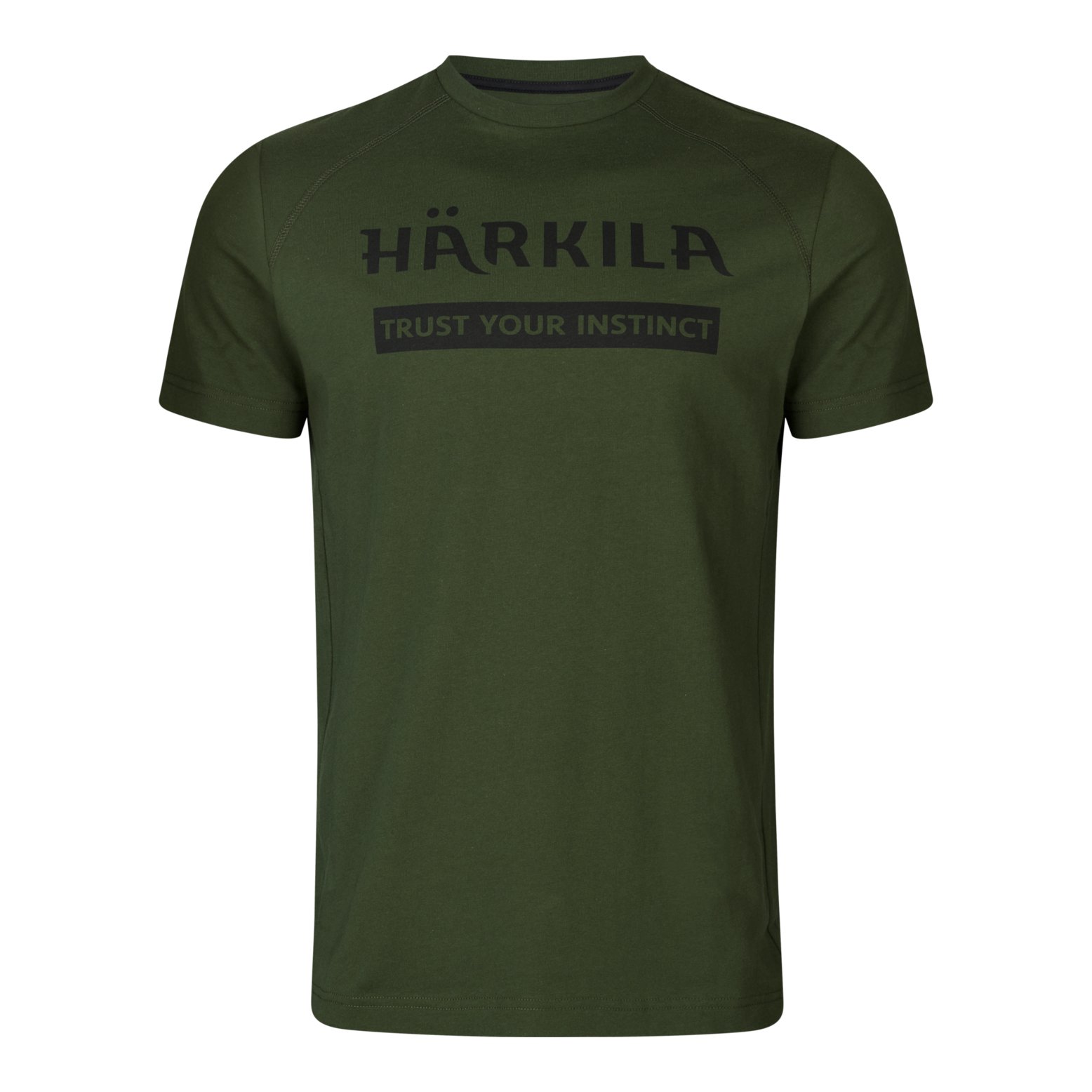 Härkila Logo T-Shirt 2er-Pack Duffle green/Phantom   Farbe: Duffle green/Phantom, Grösse: S von Härkila