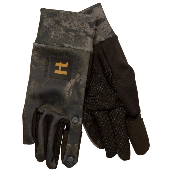 Härkila - Noctyx Camo Fleecehandschuhe - Handschuhe Gr XL schwarz von Härkila