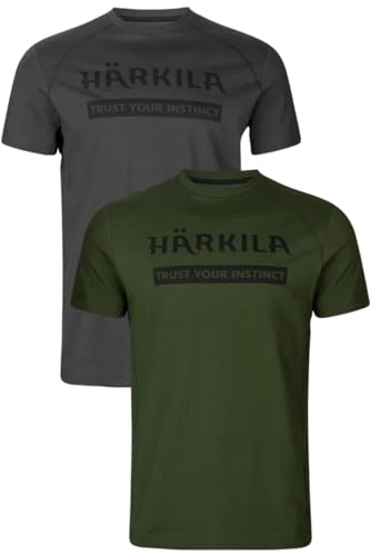 Harkila Logo T-Shirt 2er-Pack von Härkila