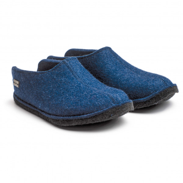 Haflinger - Smily - Hüttenschuhe Gr 44 blau von Haflinger