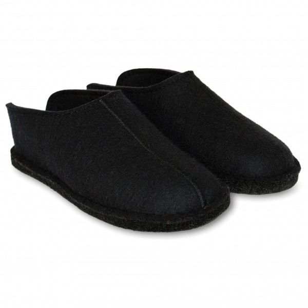 Haflinger - Smily - Hüttenschuhe Gr 46 schwarz von Haflinger