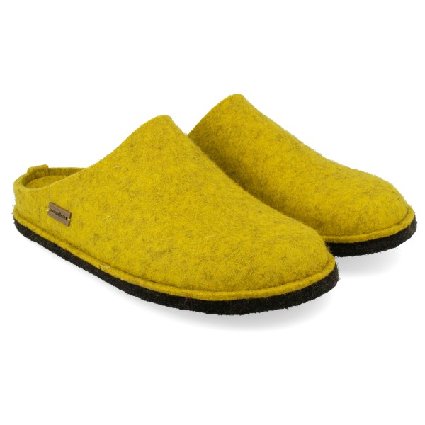 Haflinger - Soft - Hüttenschuhe Gr 41 gelb von Haflinger