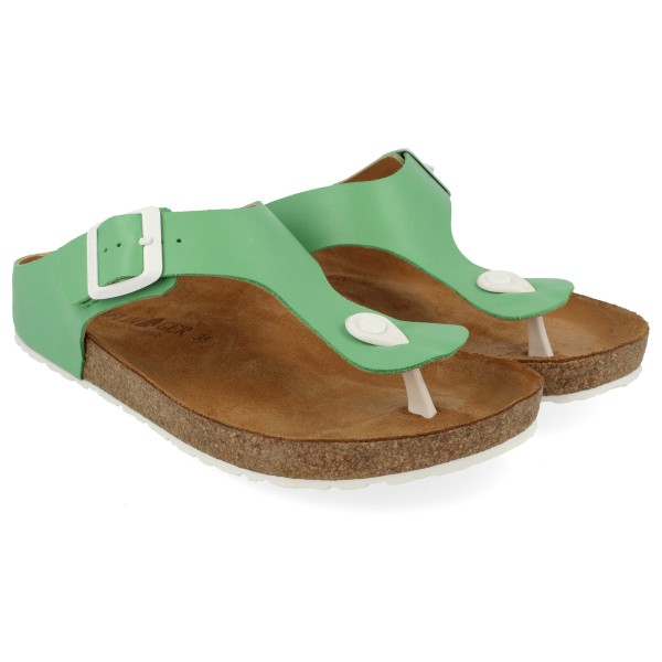 Haflinger - Women's Bio Memphis - Sandalen Gr 39 braun/grün von Haflinger