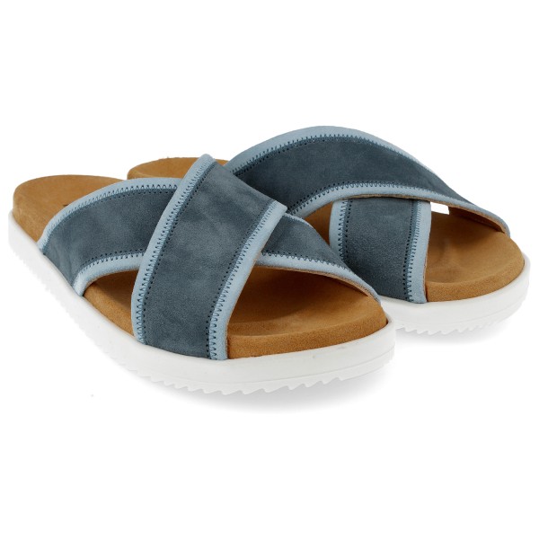 Haflinger - Women's Summer Slides Palma - Sandalen Gr 36 blau von Haflinger