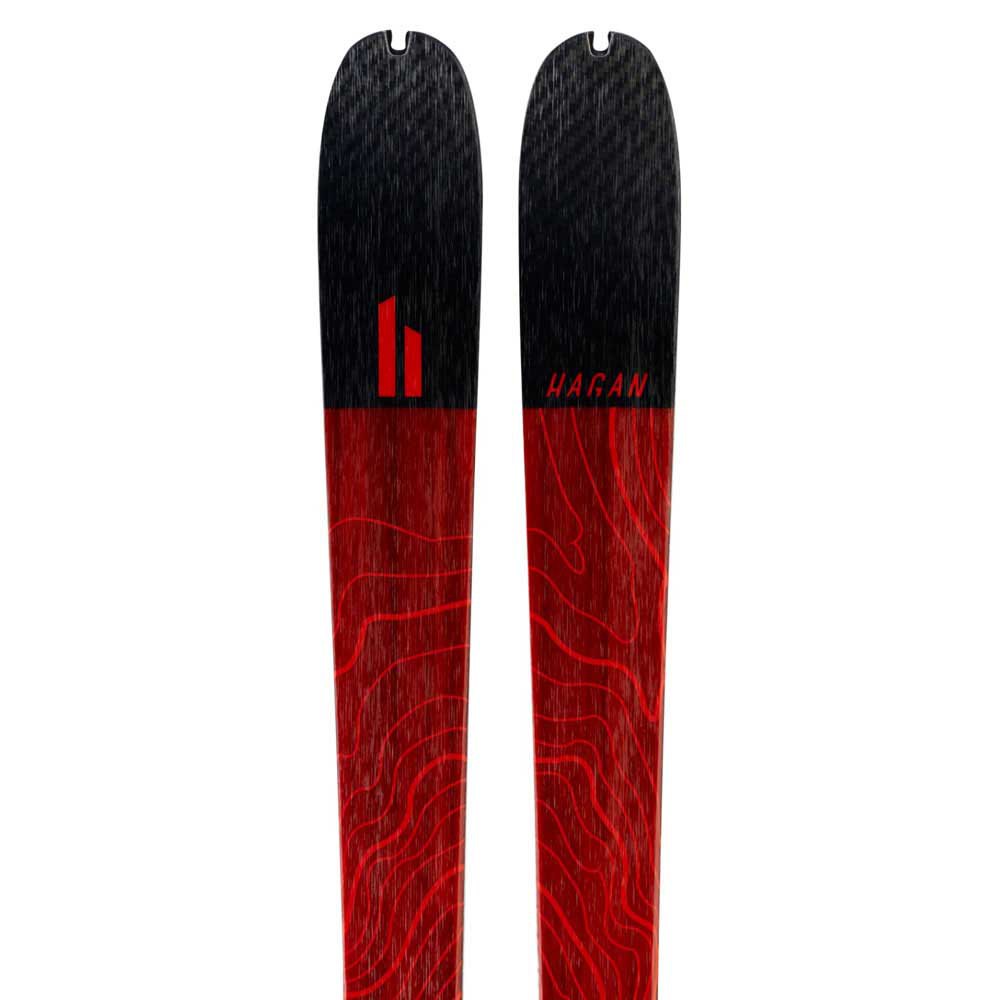 Hagan Core 89 Touring Skis Rot 162 von Hagan