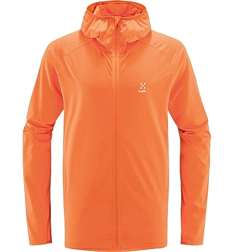 Haglöfs 604823_4N8 MIRRE MID HOOD MEN Jacket Herren FLAME ORANGE Größe L von Haglöfs