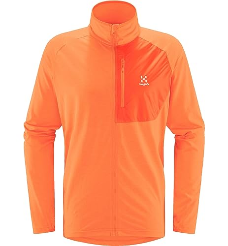 Haglöfs 605322_4N8 MIRRE MID JACKET MEN Jacket Herren FLAME ORANGE Größe M von Haglöfs