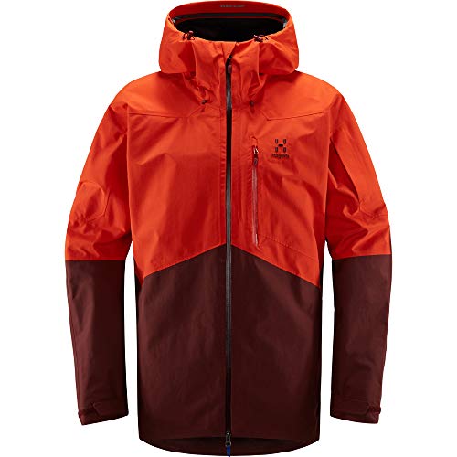 Haglöfs Nengal Herrenjacke XXL Rot (Habanero/Maroon Red) von Haglöfs