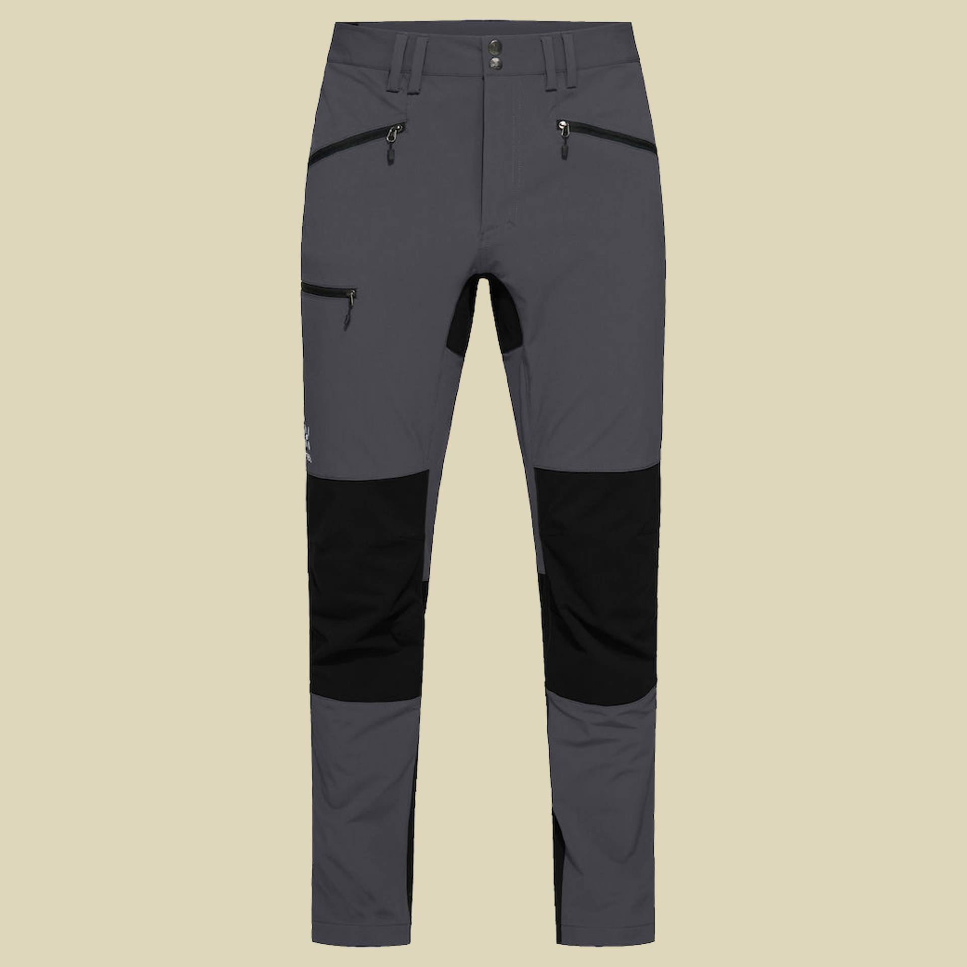 Mid Slim Pant Men Größe 50 Farbe magnetite/true black von Haglöfs
