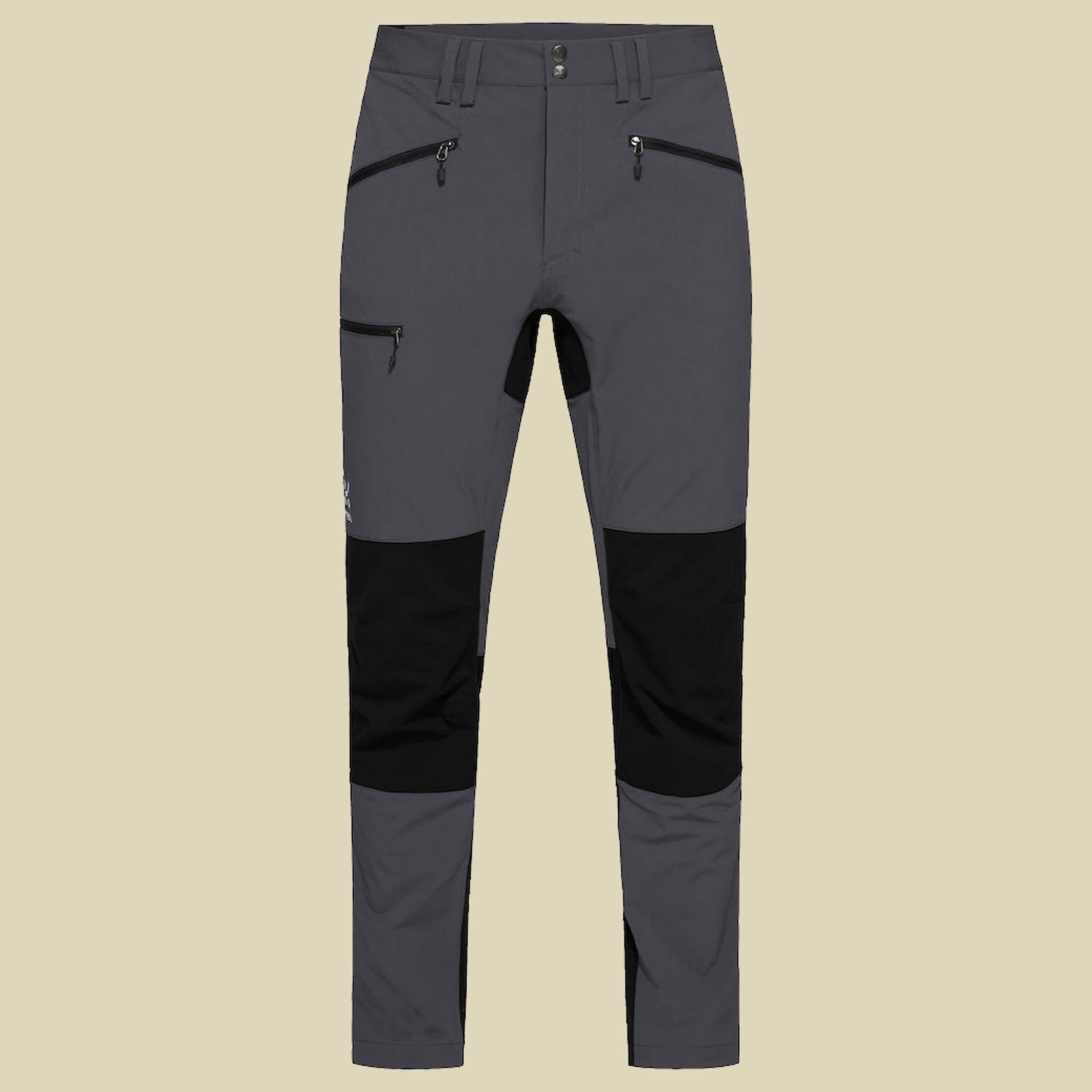 Mid Slim Pant Men Größe 54 Farbe magnetite/true black von Haglöfs