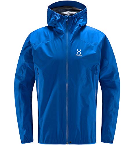 Haglöfs Regenjacke Herren L.I.M Comp Jacket wasserdicht, Winddicht, atmungsaktiv Storm Blue S S von Haglöfs