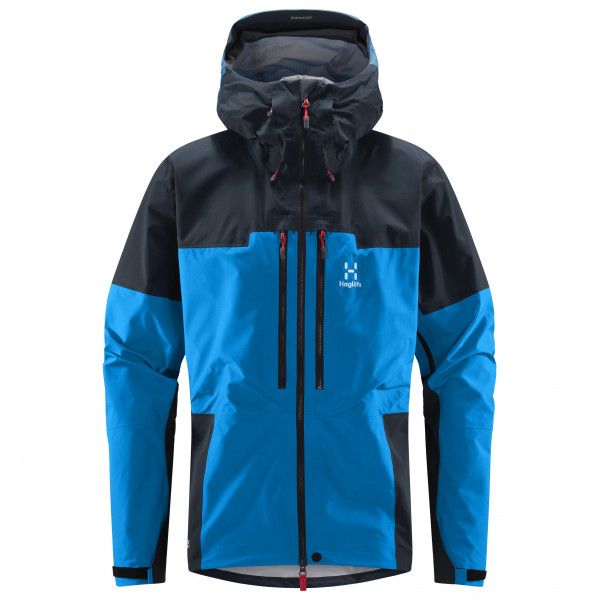 Haglöfs - Spitz GTX Pro Jacket - Regenjacke Gr M blau von Haglöfs