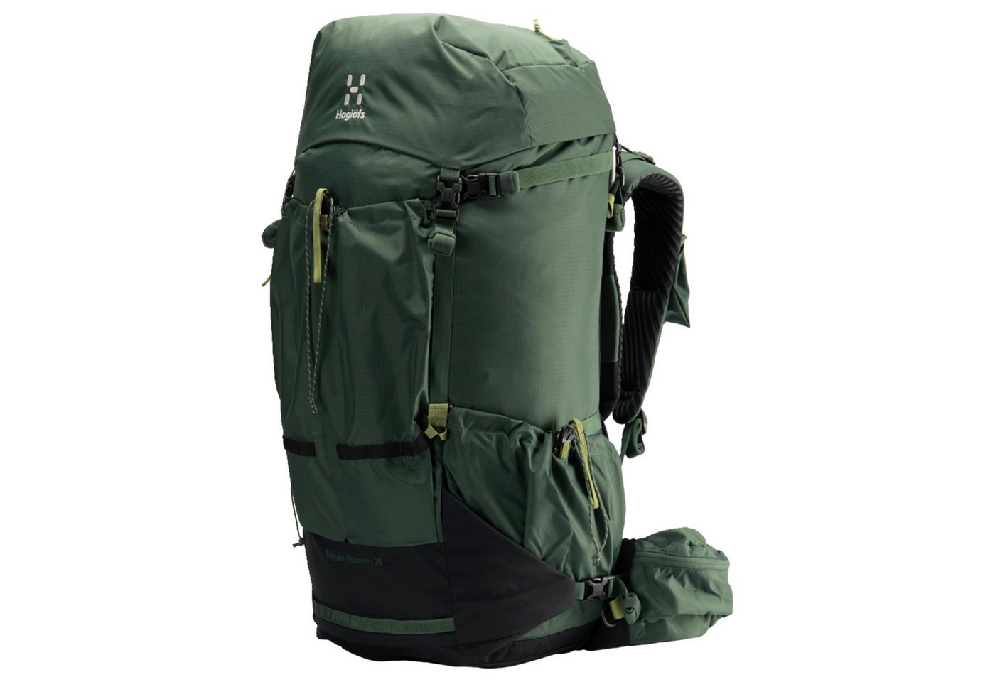 Haglöfs Trekkingrucksack Rugged Mountain 75 -Trekkingrucksack 81 cm (fjell green/true black) von Haglöfs