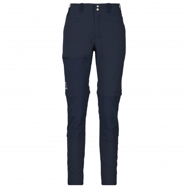 Haglöfs - Women's Lite Slim Zip-Off Pant - Trekkinghose Gr 44 - Regular blau von Haglöfs