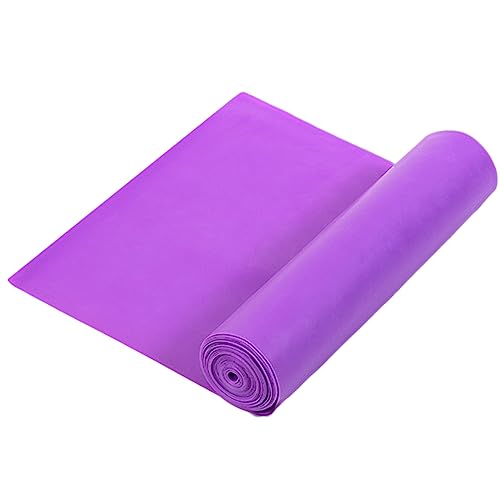 Elastischer Yoga-Gurt für körperliche Dehnung, Yoga-Gurte, elastischer Gurt, elastische Yoga-Gurte zum Dehnen, Violett von Haipink
