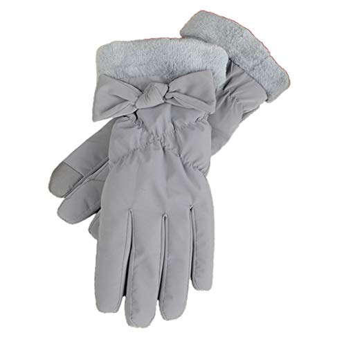 Haipink Damen-Handschuhe, Winter, warm, wasserdicht, Touchscreen-Handschuhe, Radfahren, Thermofutter, Handschuhe für SMS von Haipink