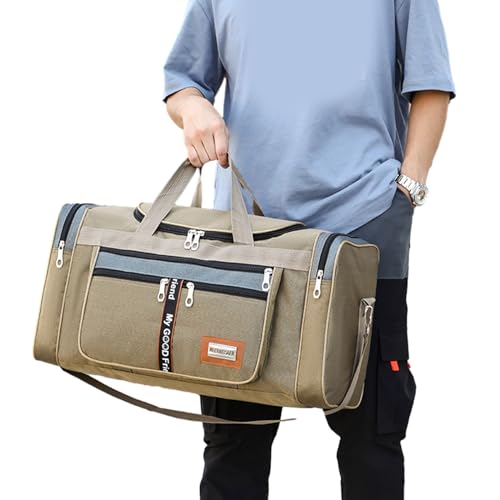 Haipink Leichte und faltbare Reisetasche und wasserdichte Sporttasche, PU-Tasche für Reisen, Geschäftsreisen und Studenten von Haipink