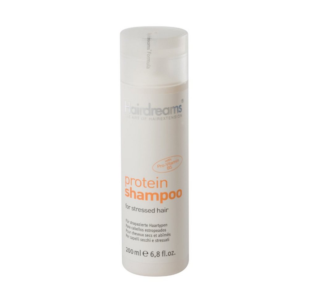 Hairdreams Haarshampoo Protein Shampoo, 1-tlg., strapaziertes, chemisch behandeltes Haar mit Echthaarverlängerungen von Hairdreams