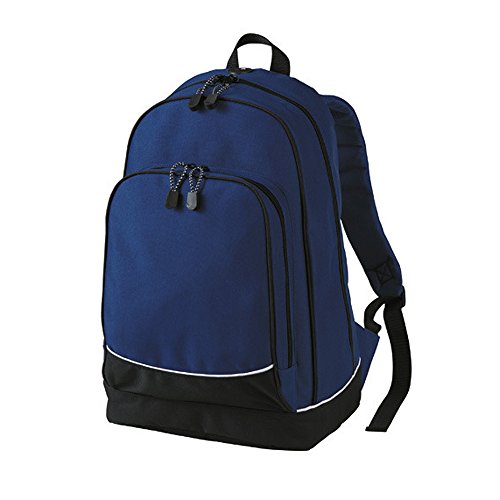 HALFAR® HF3310 Daypack City Rucksäcke Freizeit-Rucksäcke Tasche, Farbe:Navy von HALFAR